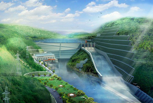 凯里老挝南塔河1号水电站项目